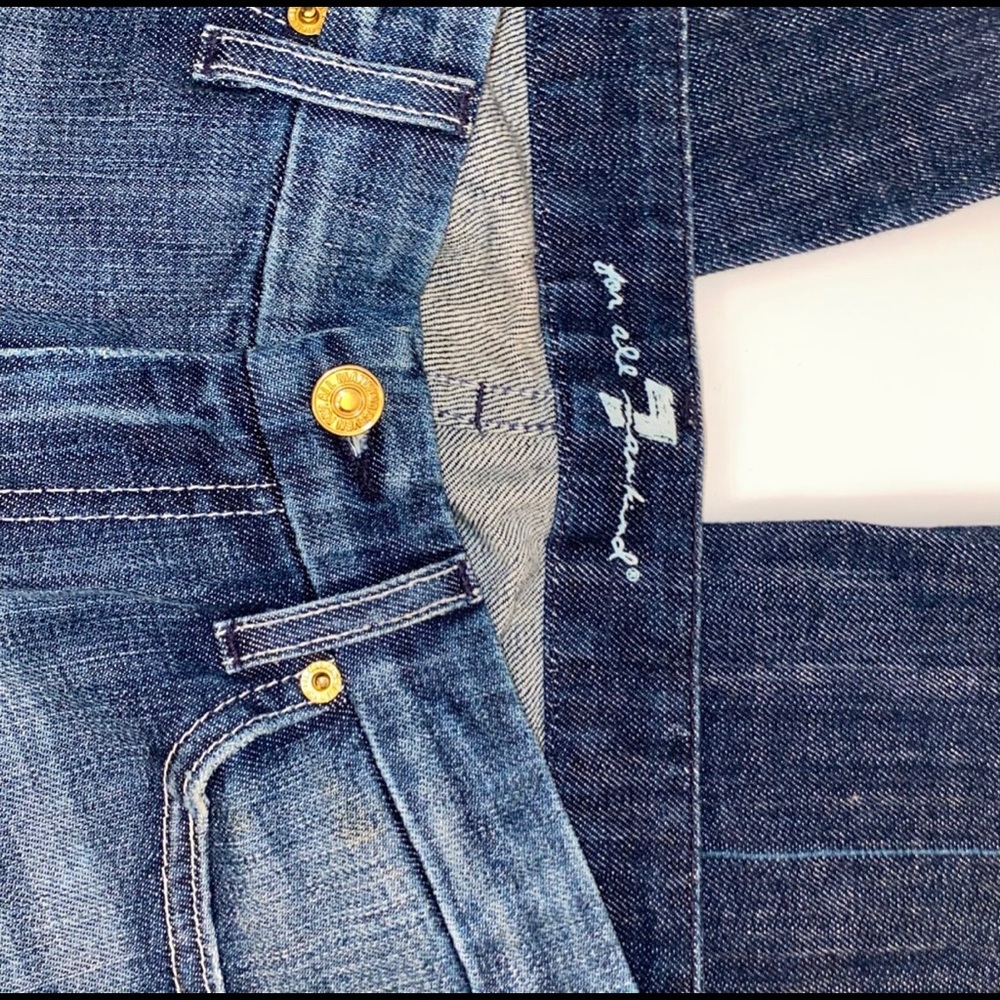 7 for all mankind bootcut jeans - size 26